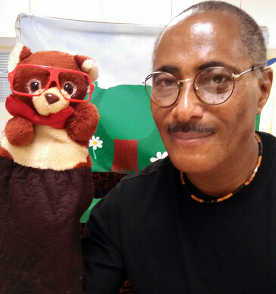 Papa Wright and Buddy Bear